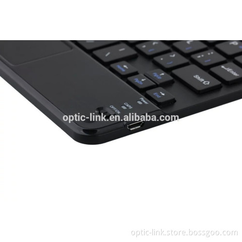 Bluetooth keyboard for 7 inch 8 inch 9 inch 10 inch tablet pc Universal for Android Win8 dual system with touch pad